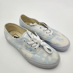 Vans Bleach Wash lace up sneakers Women's Size 7.5 NEW